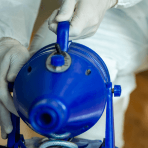 fumigation services St Catharines - Keep Out Pests With Fumigation Services - a close-up of a blue fumigation equipment